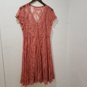 {torrid} Pink Lace Dress